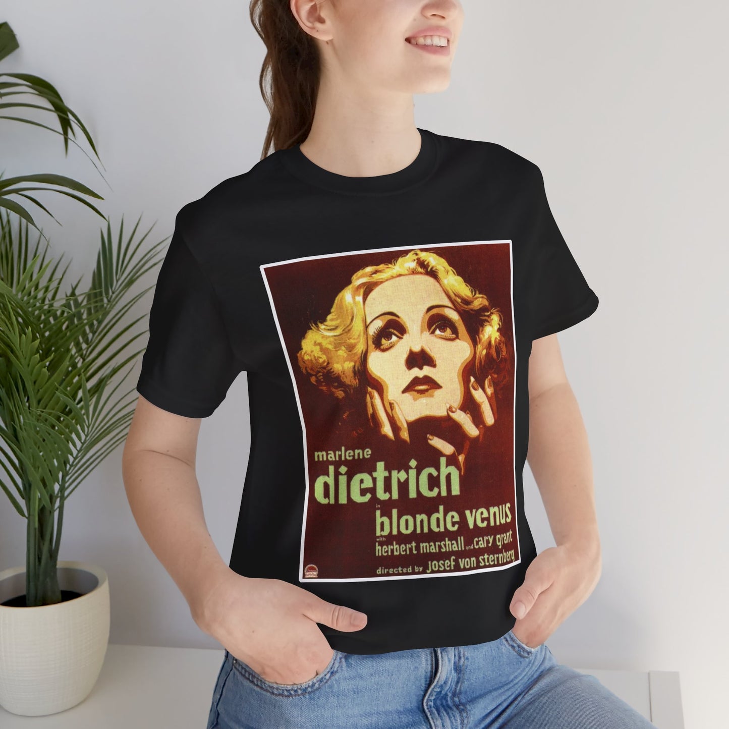 Vintage 'Blonde Venus' Movie Poster T-Shirt - Retro Cinema Style