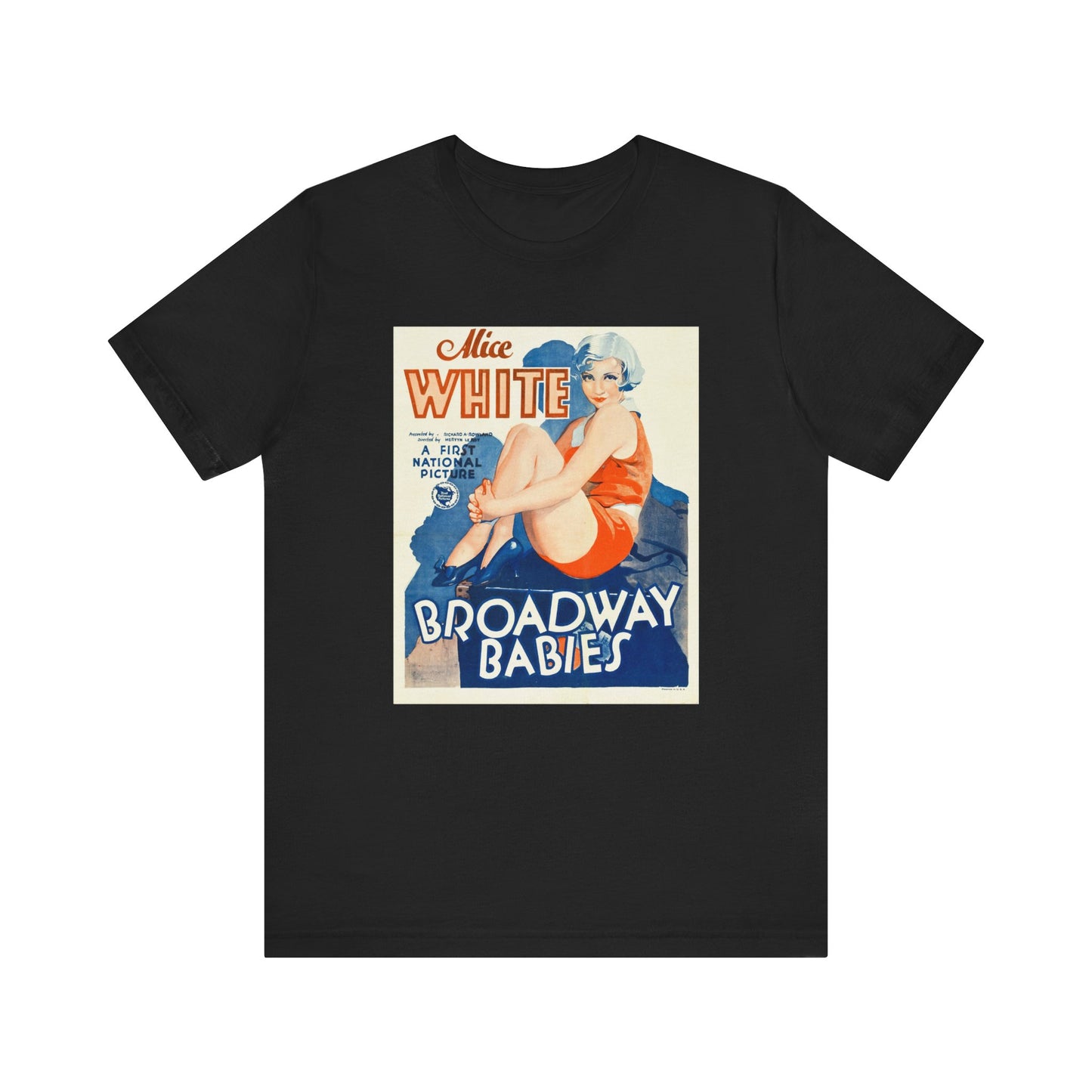 Vintage 'Broadway Babies' Movie Poster T-Shirt - Retro Film Artwear