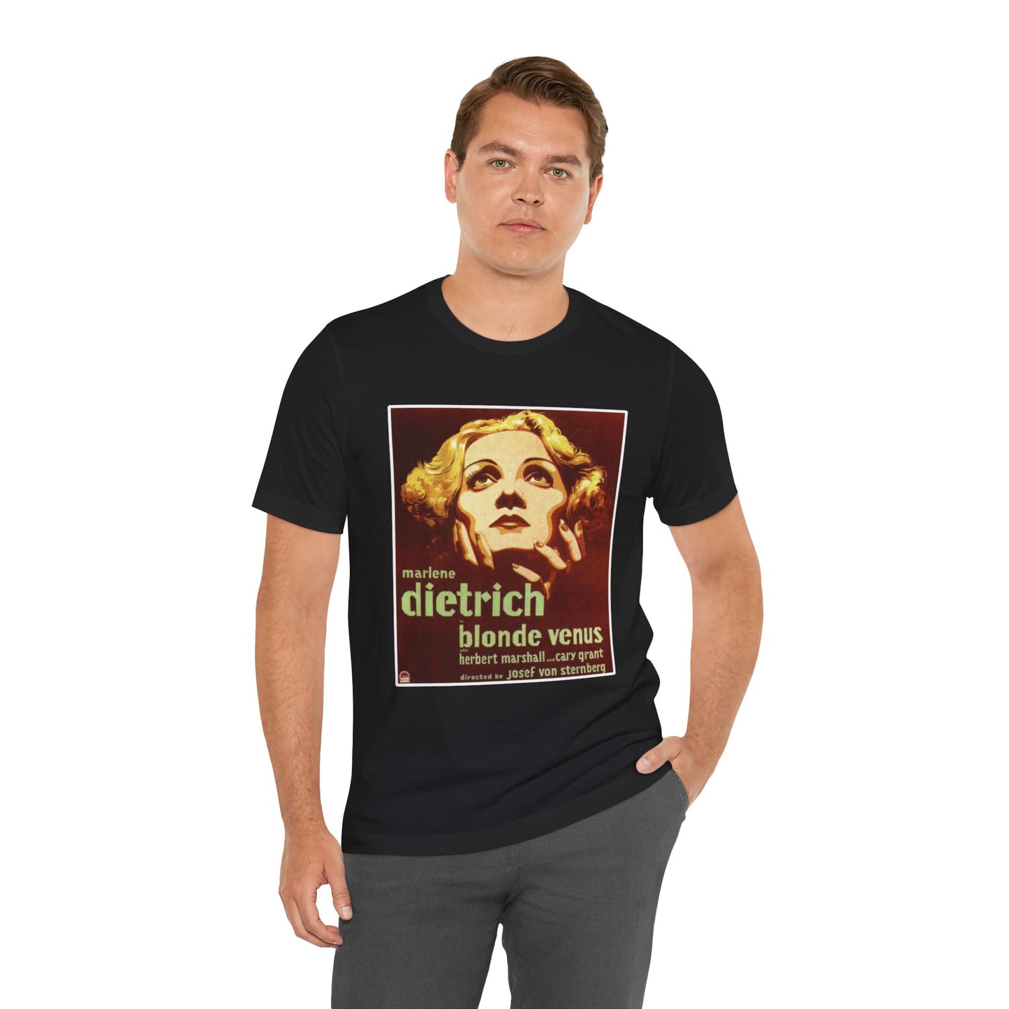 Vintage 'Blonde Venus' Movie Poster T-Shirt - Retro Cinema Style