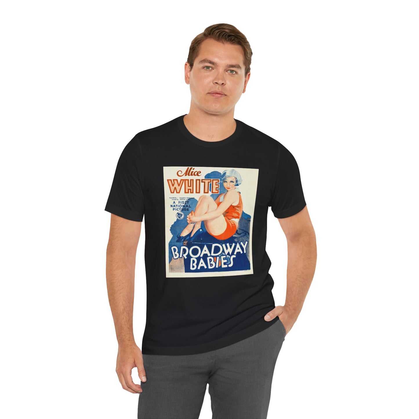Vintage 'Broadway Babies' Movie Poster T-Shirt - Retro Film Artwear