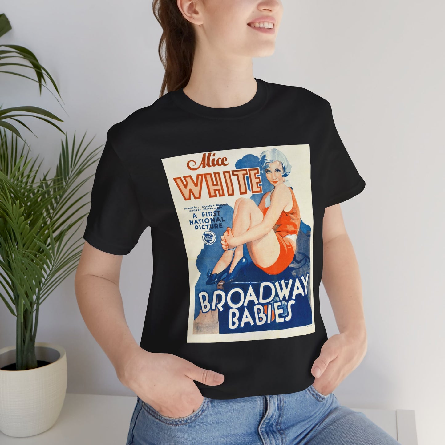 Vintage 'Broadway Babies' Movie Poster T-Shirt - Retro Film Artwear