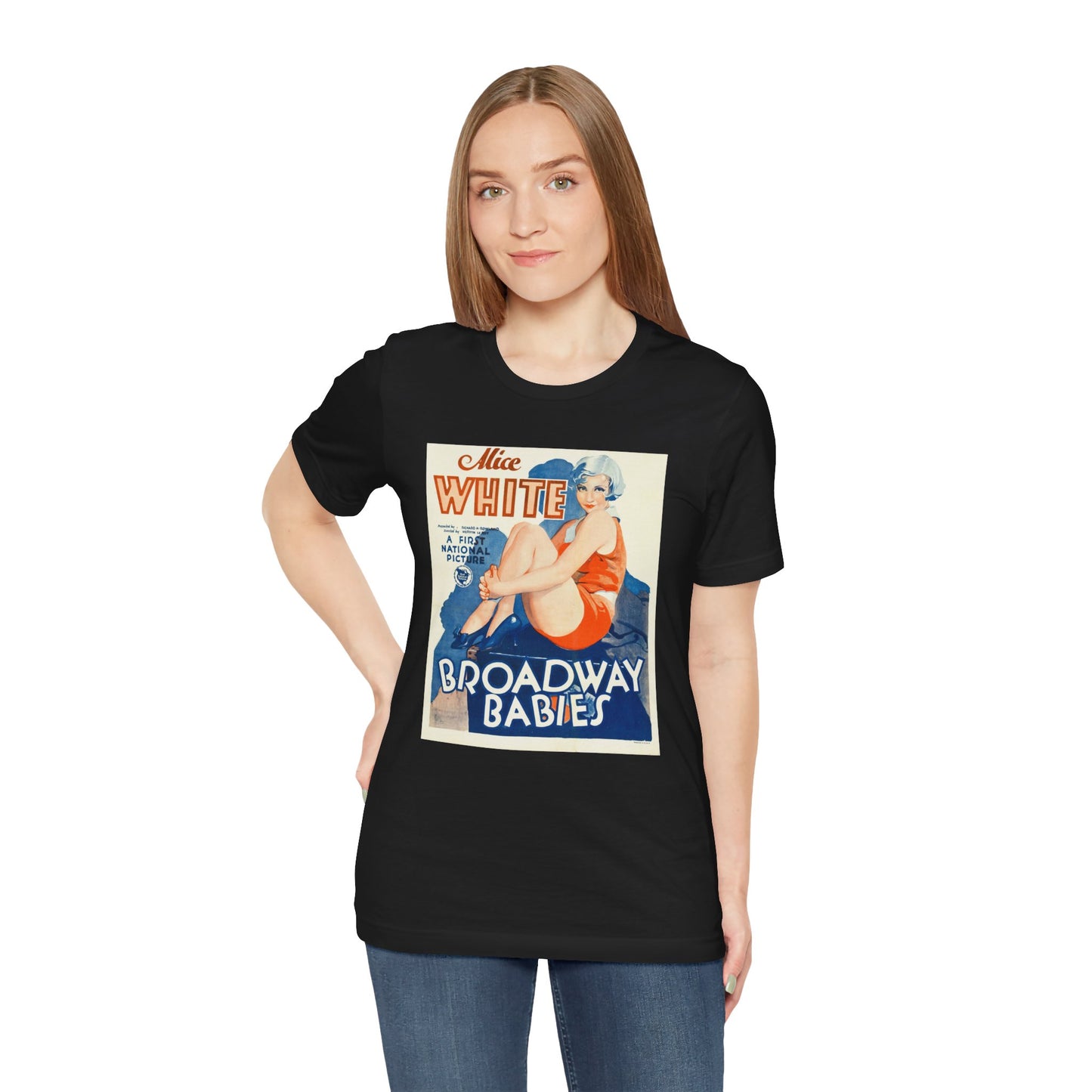 Vintage 'Broadway Babies' Movie Poster T-Shirt - Retro Film Artwear