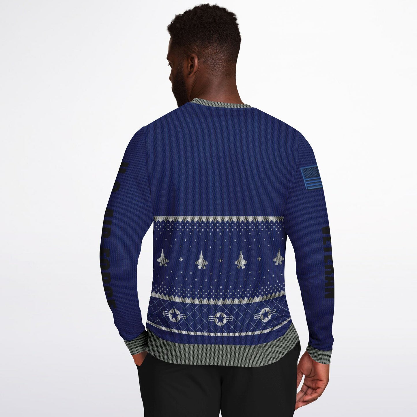 Air Force Veteran Ugly Sweater Sweatshirt