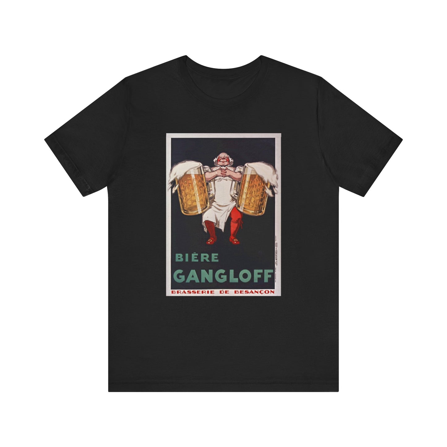 Vintage Biere Gangloff Men's T-Shirt - Retro Brewery Ad