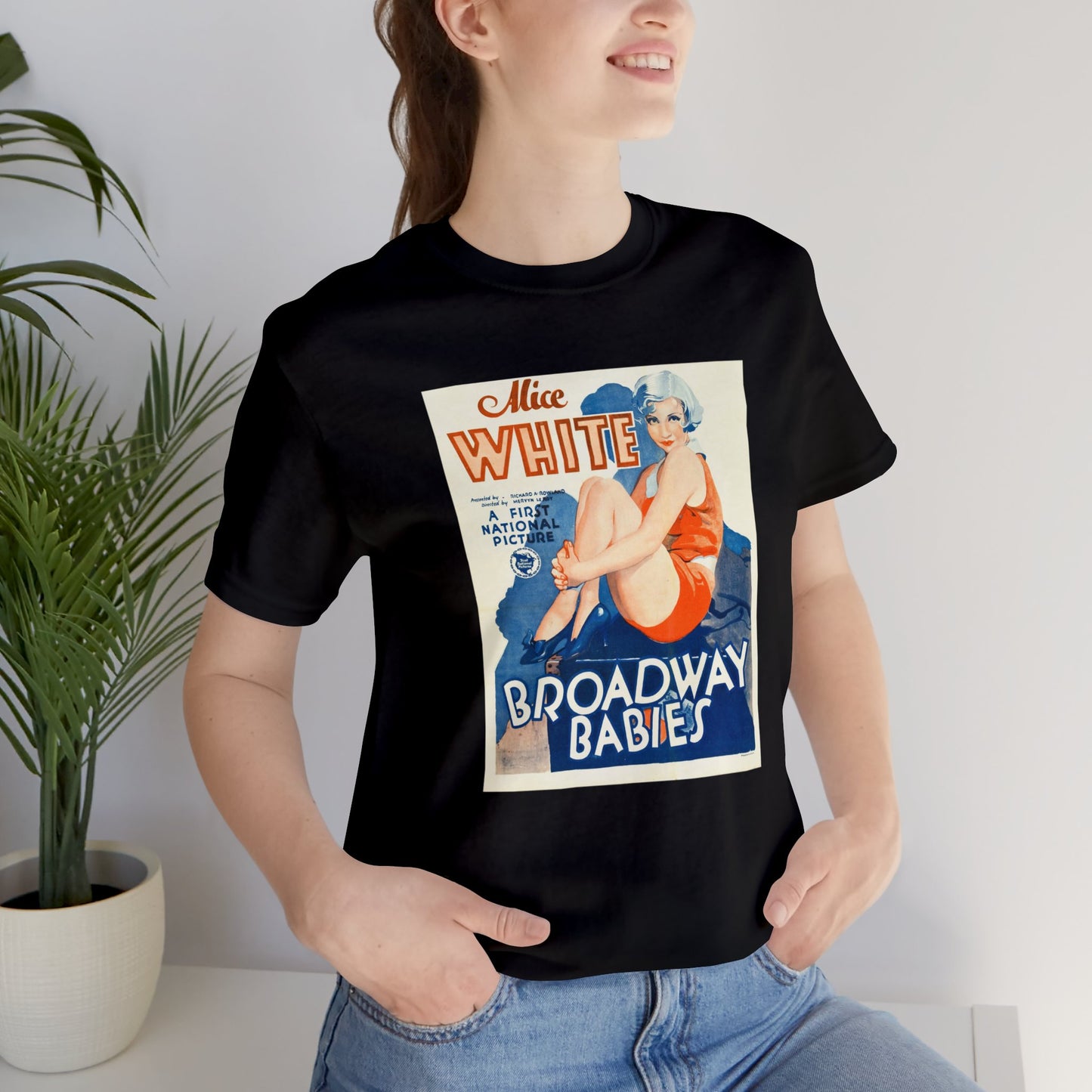 Vintage 'Broadway Babies' Movie Poster T-Shirt - Retro Film Artwear