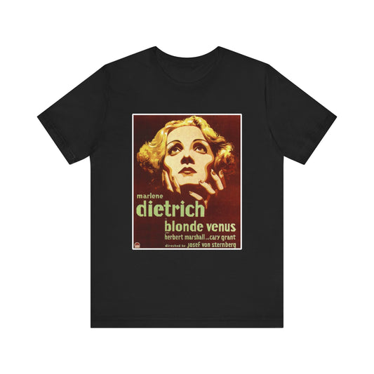 Vintage 'Blonde Venus' Movie Poster T-Shirt - Retro Cinema Style