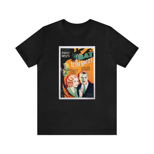 Vintage 'The Bat Whispers' Movie Poster T-Shirt - Retro Cinema Wear