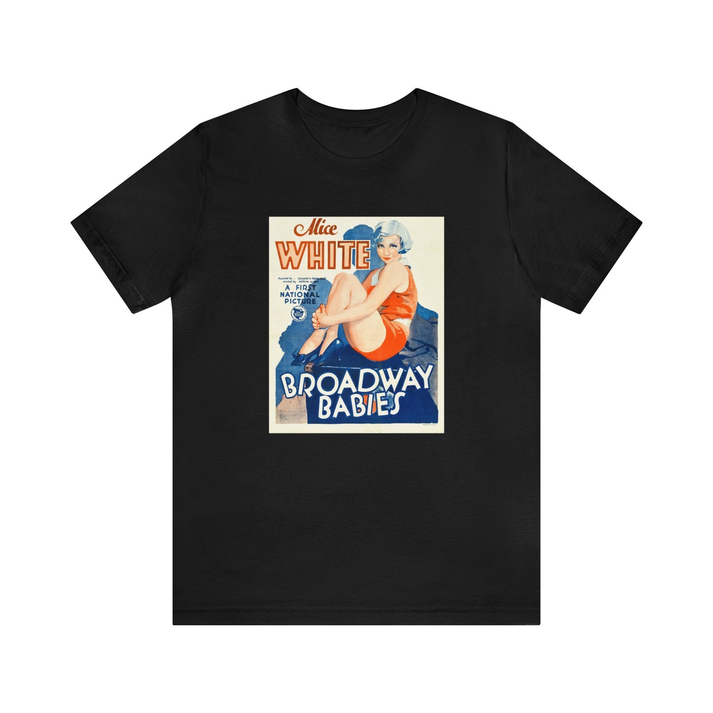 Vintage 'Broadway Babies' Movie Poster T-Shirt - Retro Film Artwear