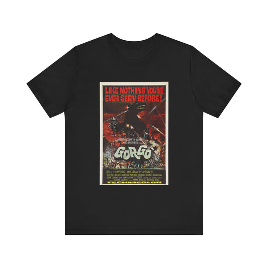 Vintage 'Gorgo' Movie Poster Men's T-Shirt - Retro Cinema Wear