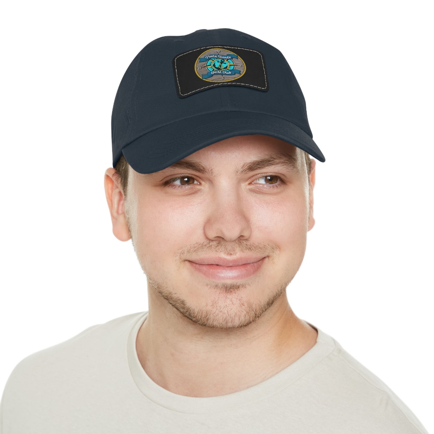 PBYC Hat with Leather Patch (Rectangle)