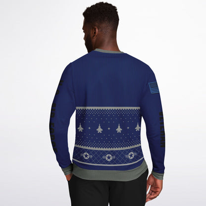 Air Force Veteran Ugly Sweater Sweatshirt