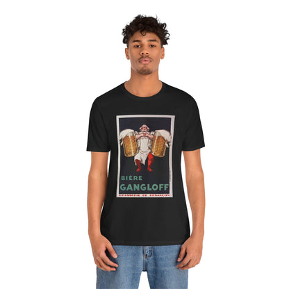 Vintage Biere Gangloff Men's T-Shirt - Retro Brewery Ad