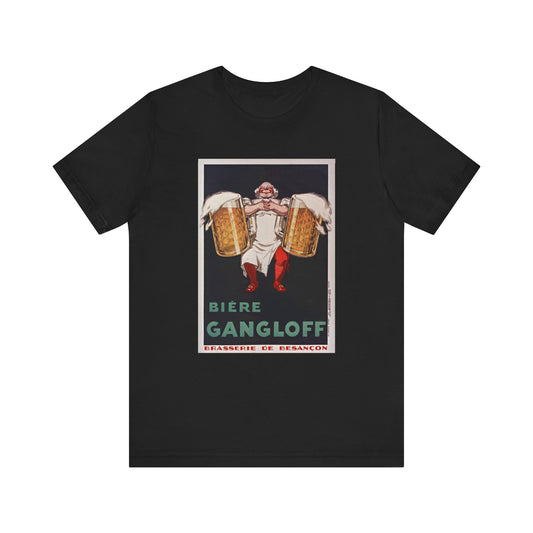 Vintage Biere Gangloff Men's T-Shirt - Retro Brewery Ad