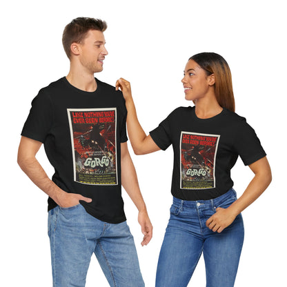 Vintage 'Gorgo' Movie Poster Men's T-Shirt - Retro Cinema Wear