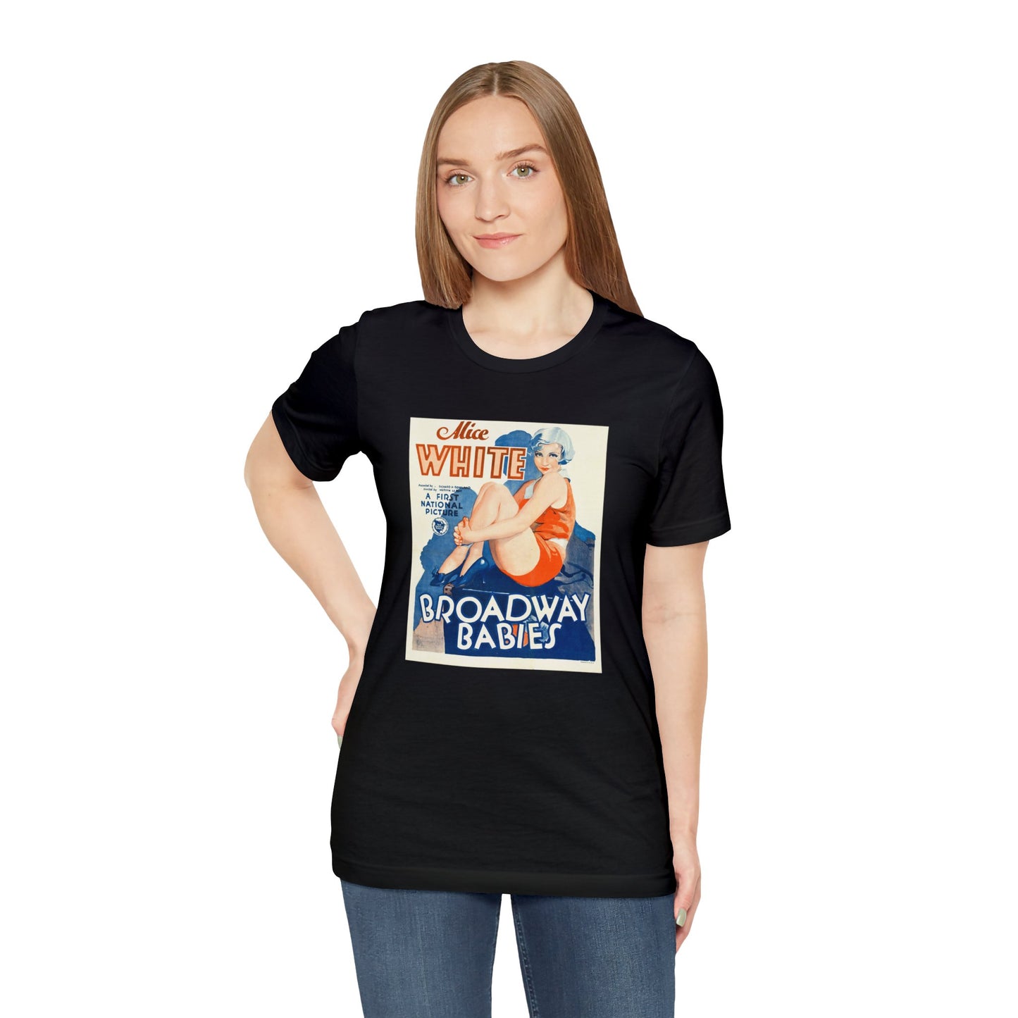 Vintage 'Broadway Babies' Movie Poster T-Shirt - Retro Film Artwear